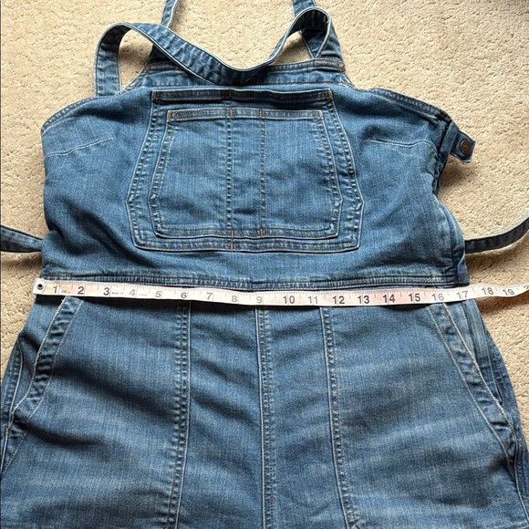 Duluth Trading Company Women\'s Daily Denim Overall Jumpsuit 8